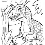 Dinosaur Coloring Pages 360Coloringpages | Adult Coloring   Free Printable Dinosaur Coloring Pages