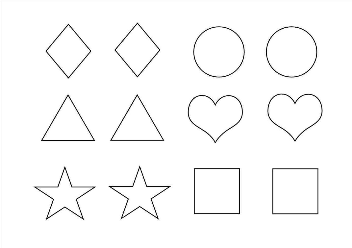 Free Printable Shapes Templates | Free Printable