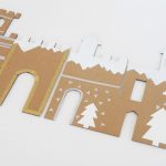Diy And Free Printable: Winter Cardboard Castle |   Free Printable Castle Templates