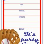 Diy Baseball Birthday Cards Free Printable Sports Birthday Party   Free Printable Sports Birthday Invitation Templates