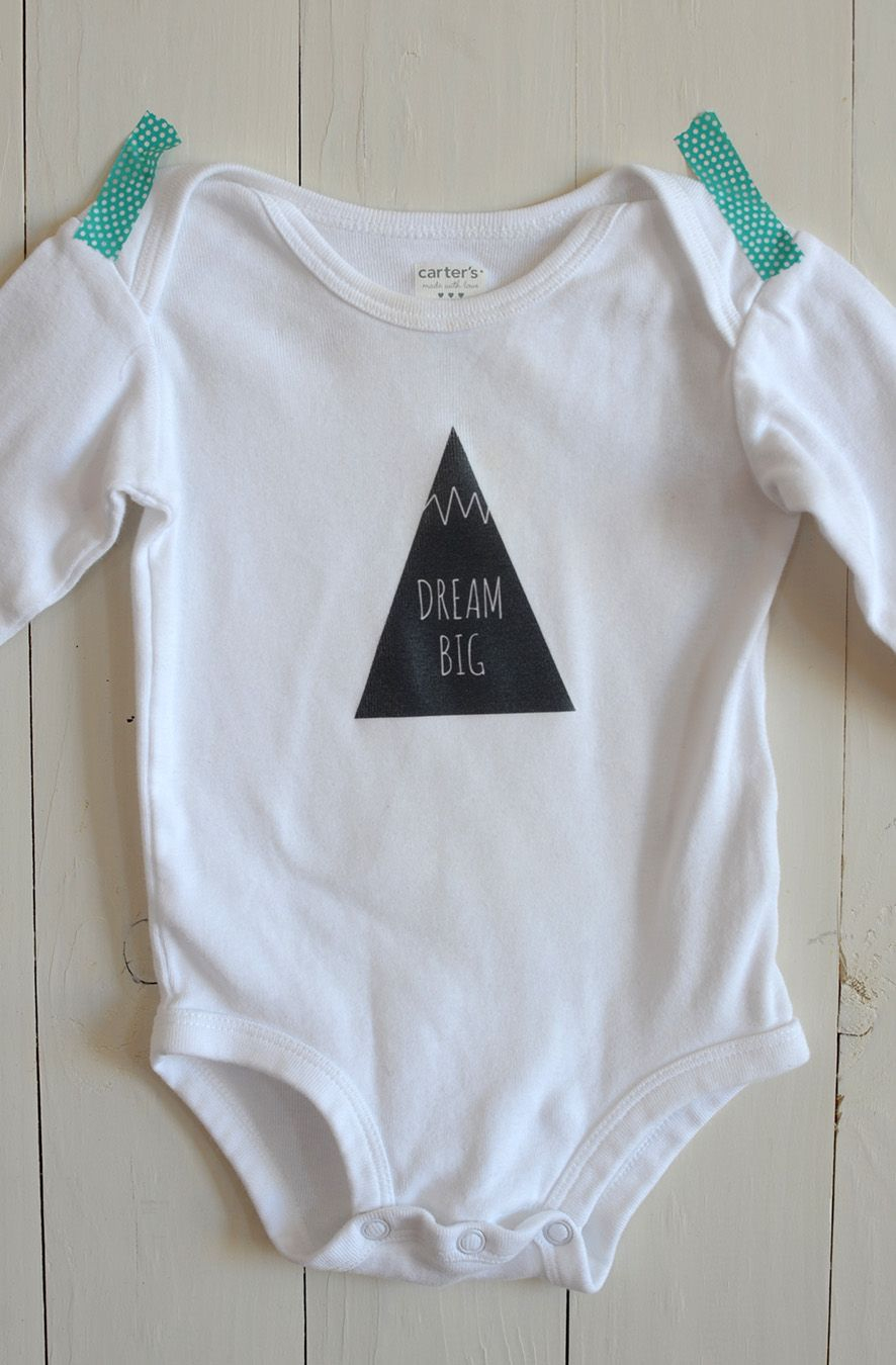 Diy Iron-On Graphic Onesie | Crafty Diy | Pinterest | Free Baby - Free Printable Onesies