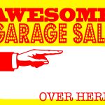Diy Printable Awesome Garage Sale Signs   Free Printable Yard Sale Signs