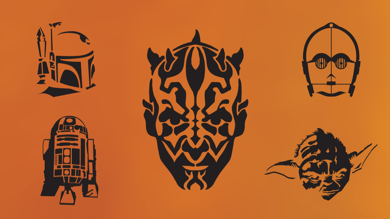 Diy Star Wars Pumpkin Stencils | Starwars - Star Wars Pumpkin Stencils Free Printable