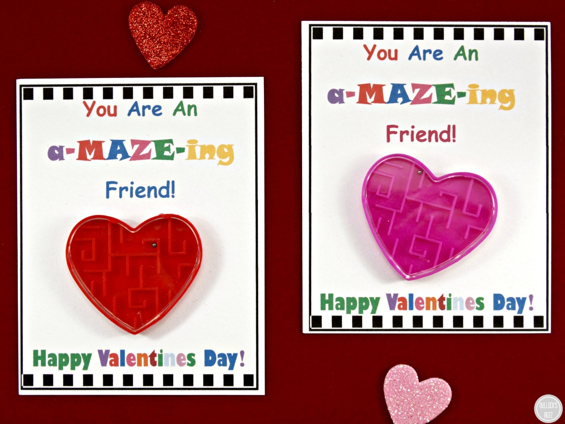 Diy Valentine&amp;#039;s Day Cards For Kids With Free Printable! - Bullock&amp;#039;s Buzz - Free Valentine Printable Cards For Husband