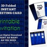 Doctor Who Party Invitations Printable Free | Free Printable   Doctor Who Party Invitations Printable Free