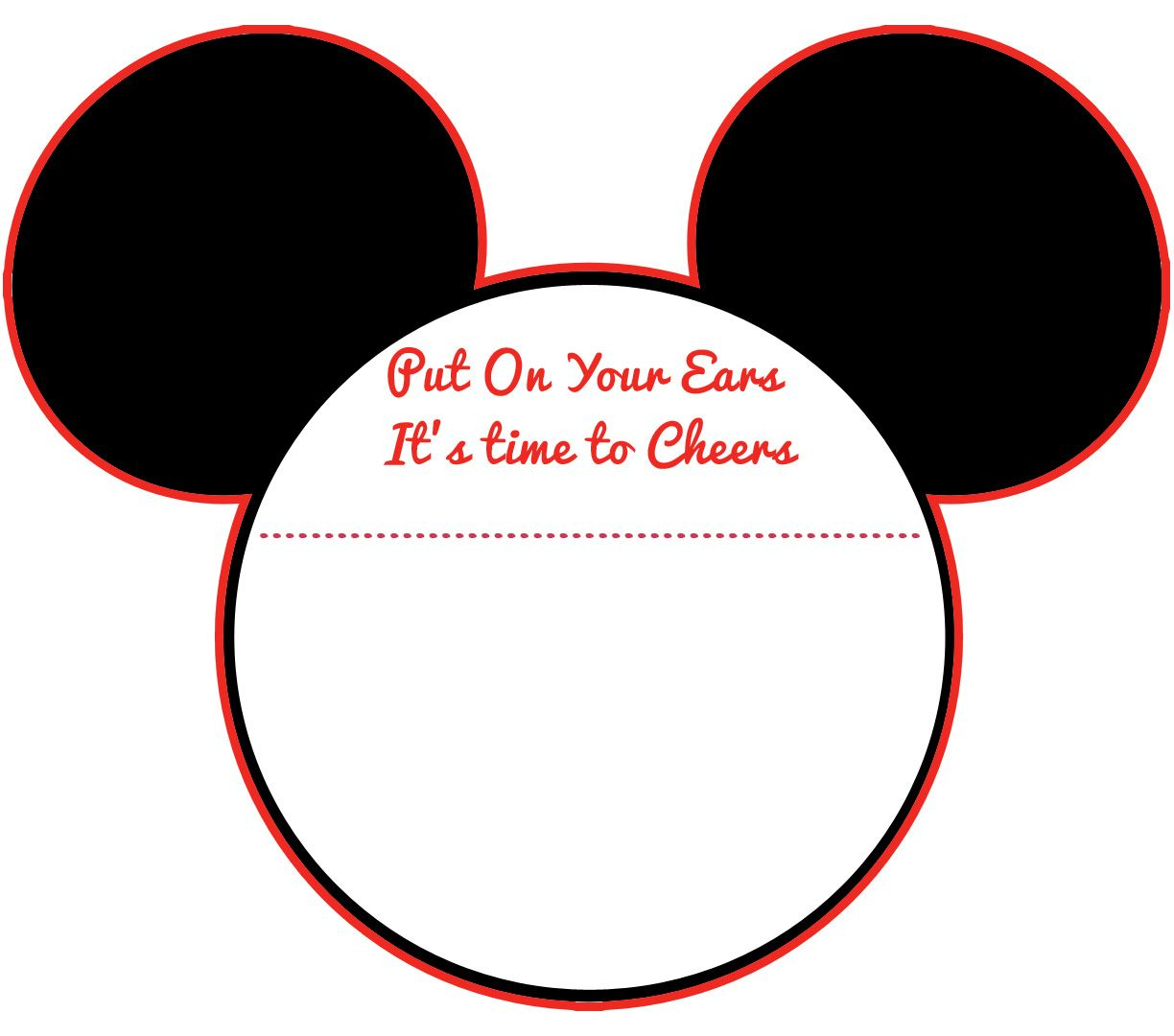 Download New! Free Printable Mickey Mouse Baby Shower Invitation - Free Printable Mickey Mouse Template