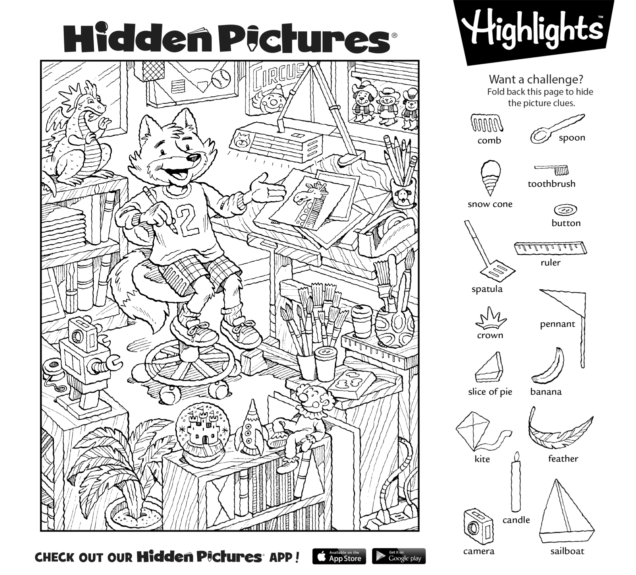 Download This Free Printable Hidden Pictures Puzzle To Share With - Free Printable Hidden Object Games