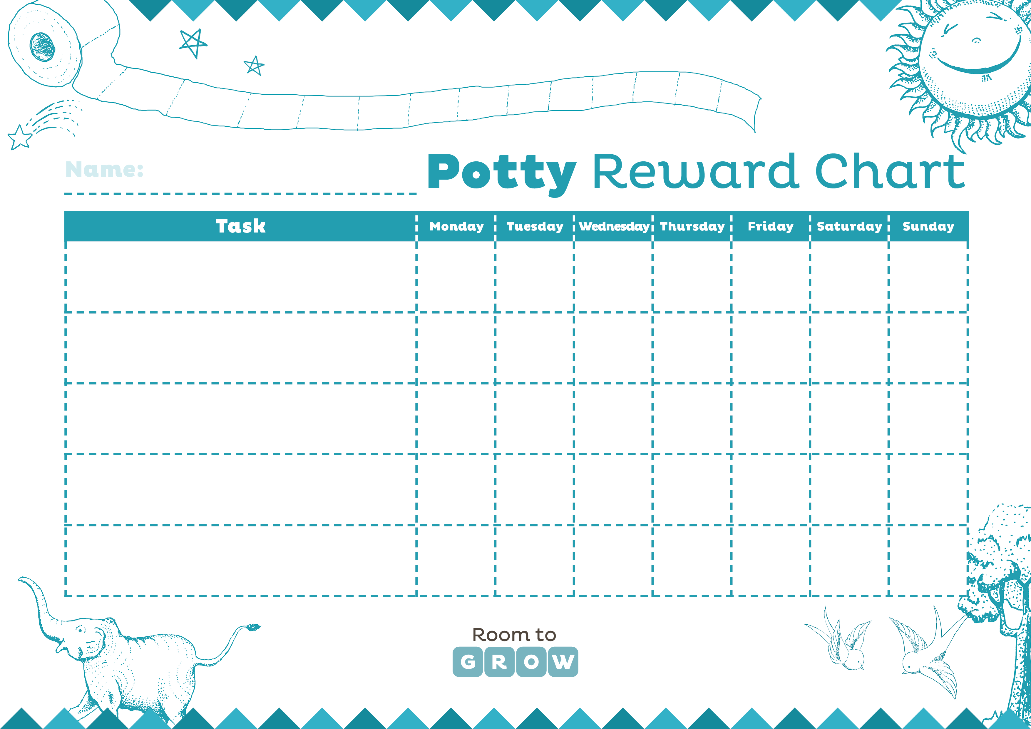 Download Your Free Printable Charts | Room To Grow - Charts Free Printable