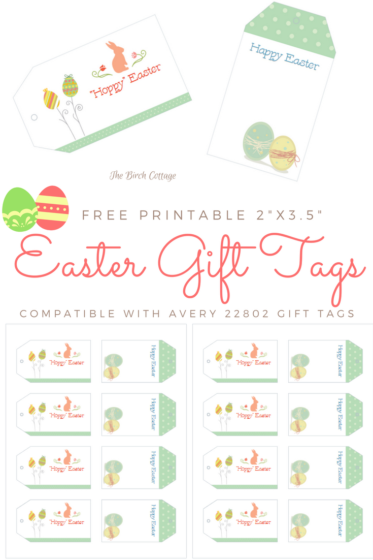 Download Your Free Printable Easter Gift Tags - Free Printable Easter Tags