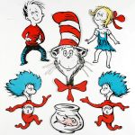 Dr. Seuss Characters | Large Dr. Seuss Characters 2 Sided Classroom   Free Printable Dr Seuss Characters