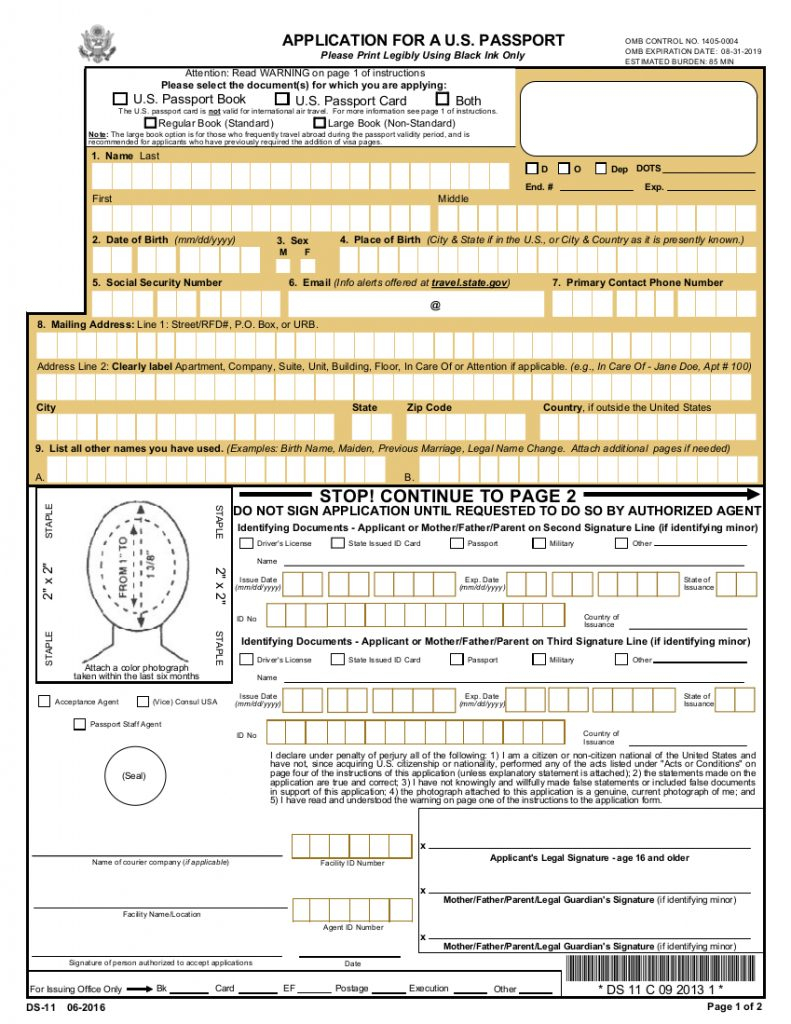 Ds11 Form - Nurufunicaasl Within Free Printable Ds 11 | Free Printable - Free Printable Ds 11