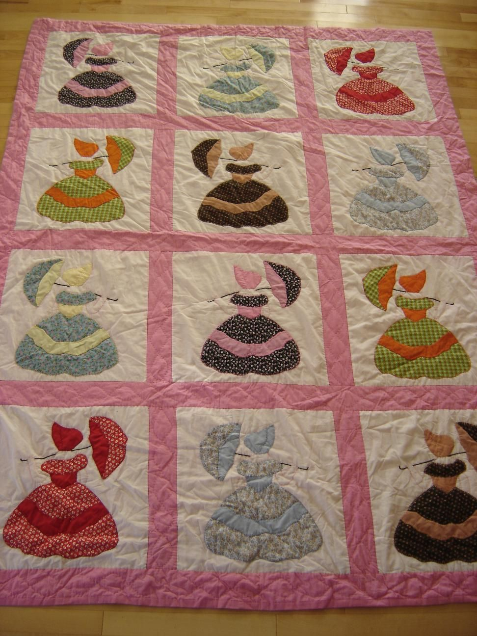 Dutch Girl Quilt | Q Sunbonnet, Girls, Fashion Quilts | Pinterest - Free Printable Dutch Girl Quilt Pattern