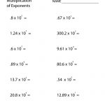 √ Free Printable Multiplication Of Exponents Worksheet For   Free Printable Exponent Worksheets