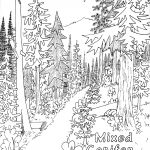 √ Free Printable Nature Coloring Pages For Kids   Free Printable Nature Coloring Pages For Adults