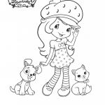 √ Free Printable Strawberry Shortcake Coloring Pages For Kids   Strawberry Shortcake Coloring Pages Free Printable