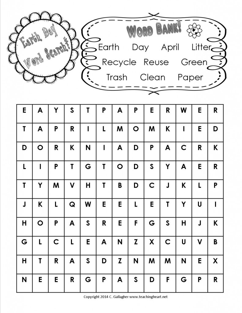 Earth Day 2014 (Free Printable) - Teaching Heart Blog Teaching Heart - Free Printable Earth Pictures