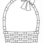 Easter Basket Pattern | Nuttin' But Preschool | Easter Craft   Free Printable Coloring Pages Easter Basket