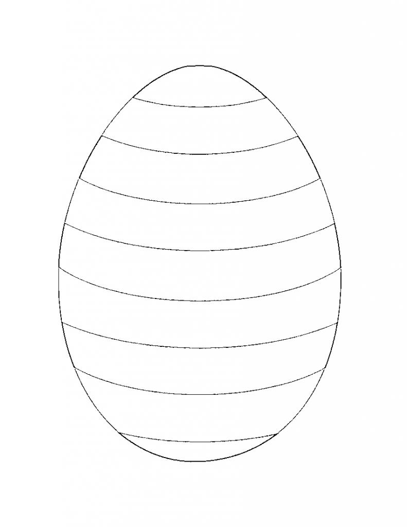 Easter Egg Templates Free Printable – Hd Easter Images - Easter Egg Template Free Printable