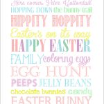 Easter Subway Art {Free Printable}   How To Nest For Less™   Free Printable Easter Images
