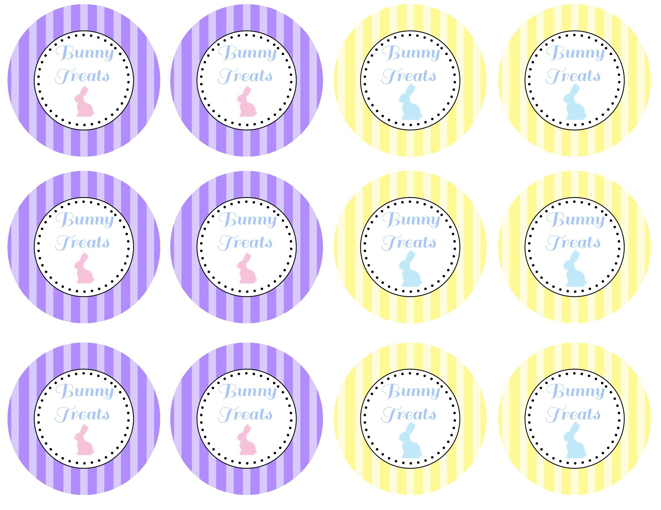 Easter Tags To Print | Click Here To Print The Purple And Yellow - Free Printable Easter Tags