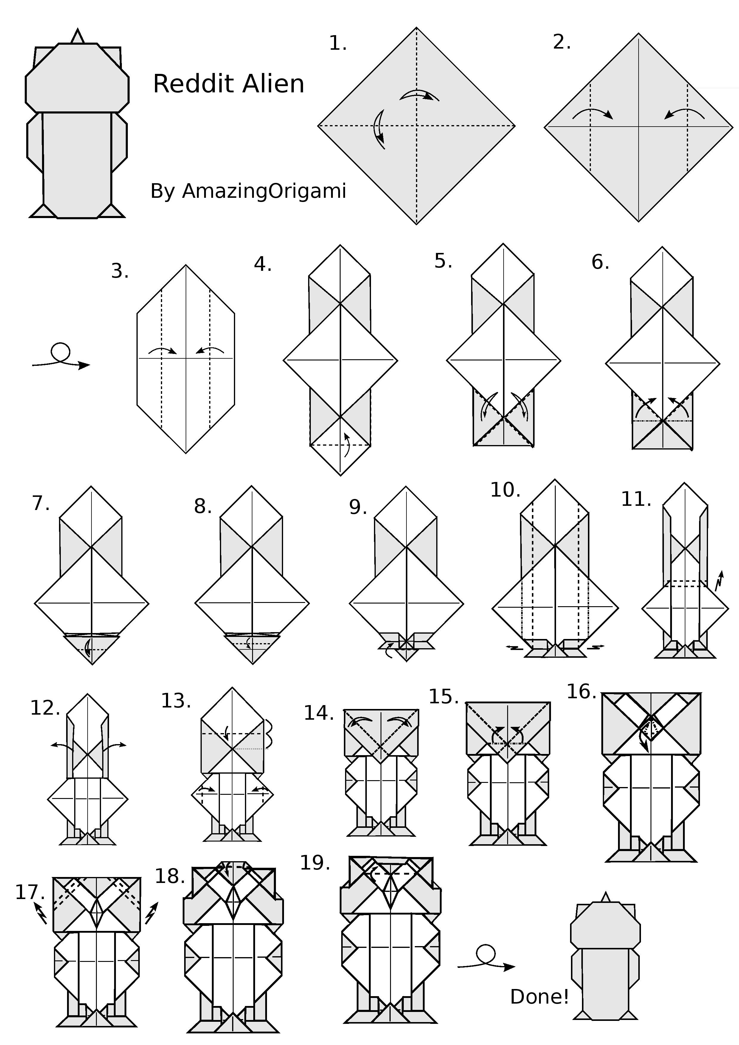 Easy Origami Pokemon Instructions - Free Easy Origami Instructions Printable