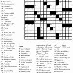 Easy Printable Crossword Puzzles And Free Printable Crossword   Free Printable Crossword Puzzles For Adults