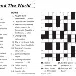 Easy Printable Crossword Puzzles Large Print Puzzle ~ Themarketonholly   Free Printable Word Search Puzzles Adults Large Print