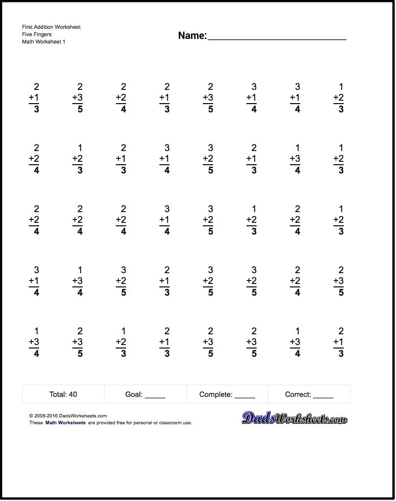 Easy Worksheets Easy Math Worksheets For Kindergarten Printable Easy - Free Printable Math Worksheets For Adults