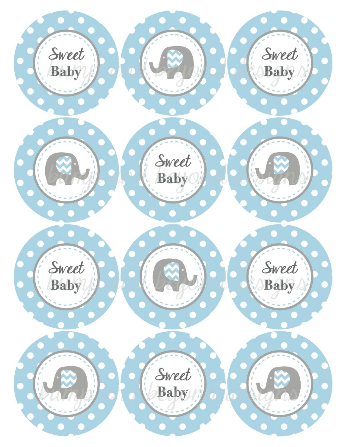 Elephant Baby Shower Ideas For A Boy - Google Search | Stuff To Buy - Free Printable Elephant Baby Shower