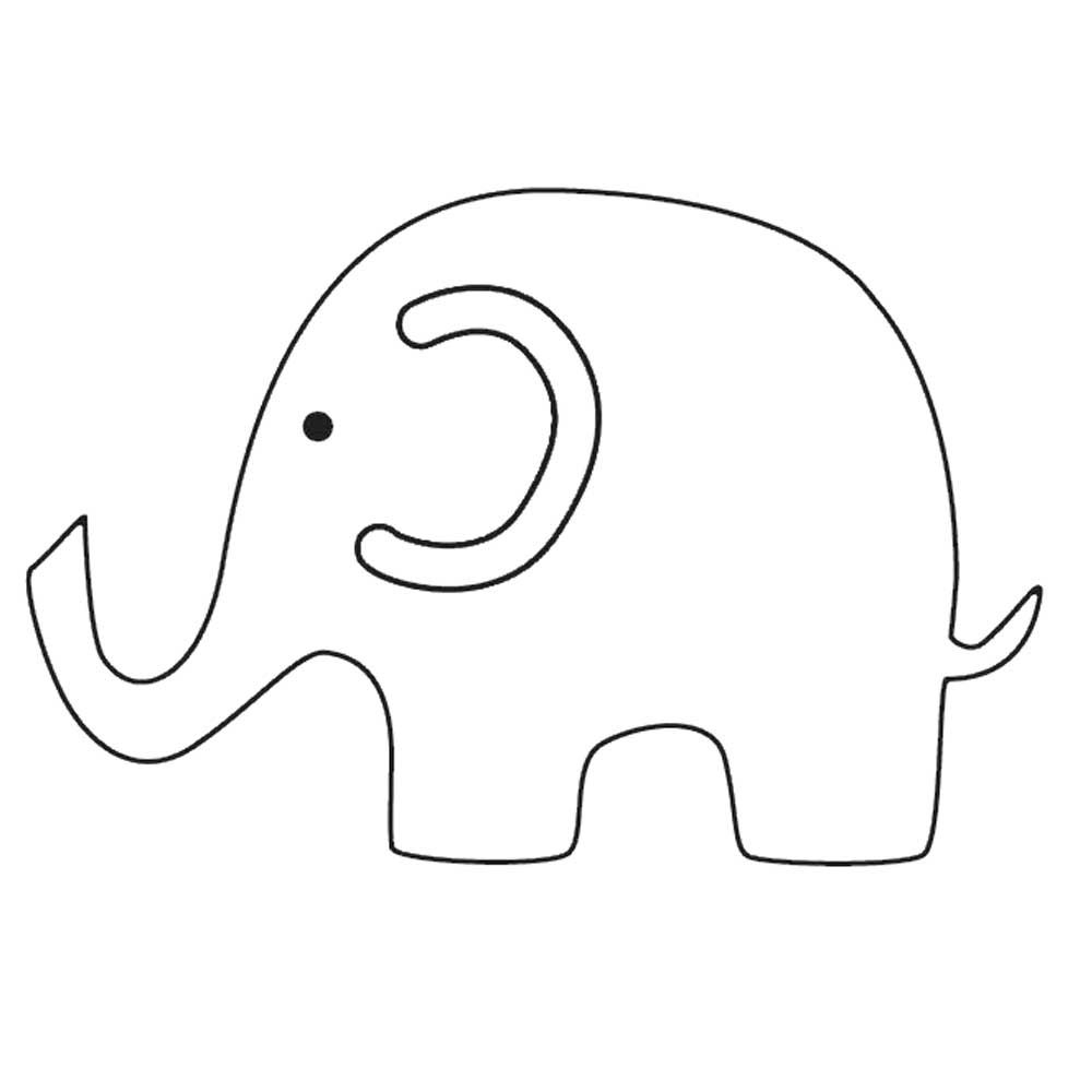 Elephant Printables | Templates Elephant Pictures | Scrapbook - Free Printable Elephant Images