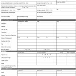 Employment Application Template   50 Free Employment / Job   Free Printable Job Application Template