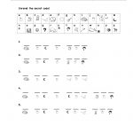 English Puzzle Worksheet  Crack The Code! "a" Words. | Crack The Code   Crack The Code Worksheets Printable Free
