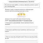 Englishlinx | Sentences Worksheets   Free Printable Worksheets On Simple Compound And Complex Sentences