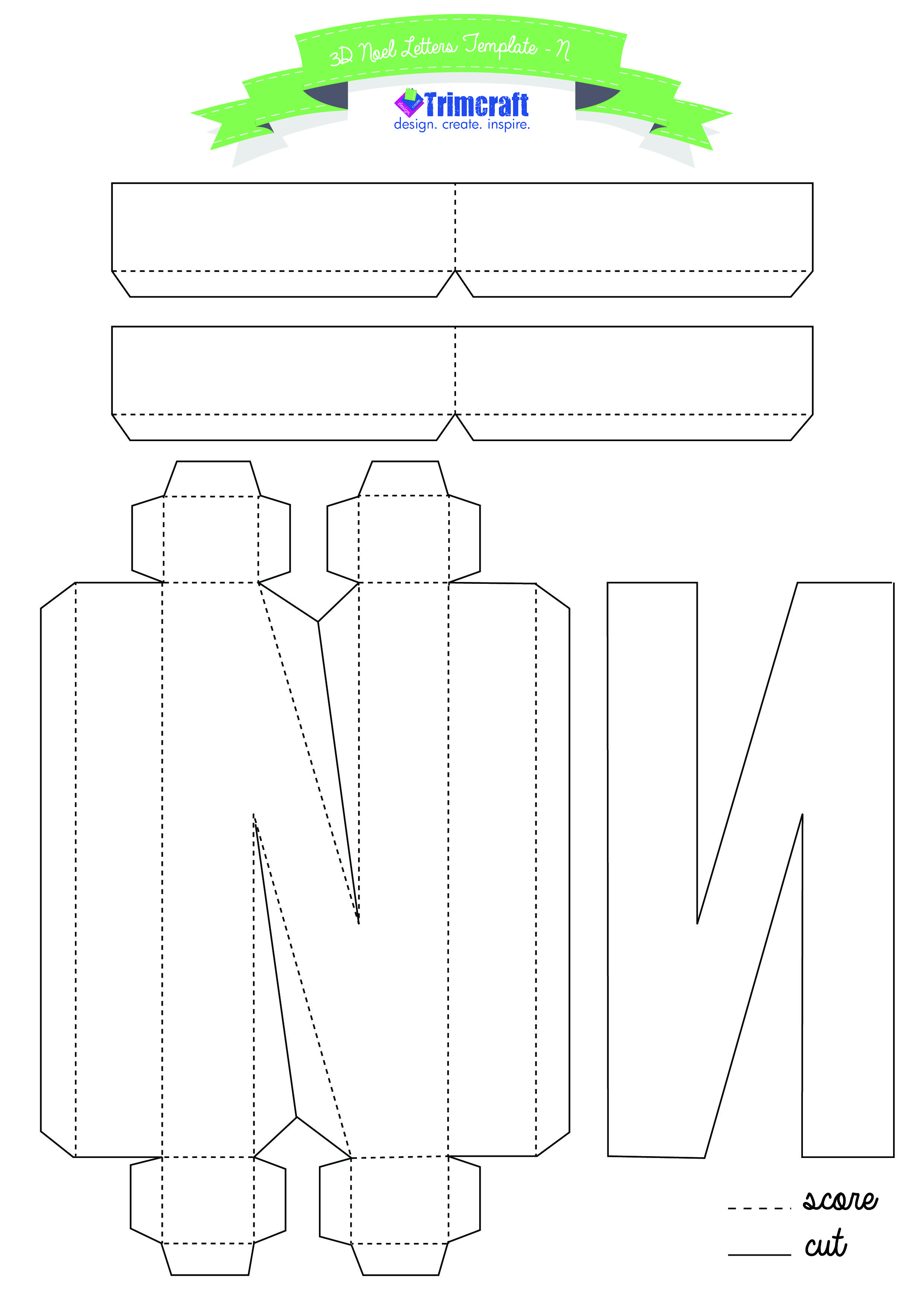 Épinglé Par Ncy Sur Alphabet 3D | Pinterest | Templates Printable - Free Printable 3D Letters