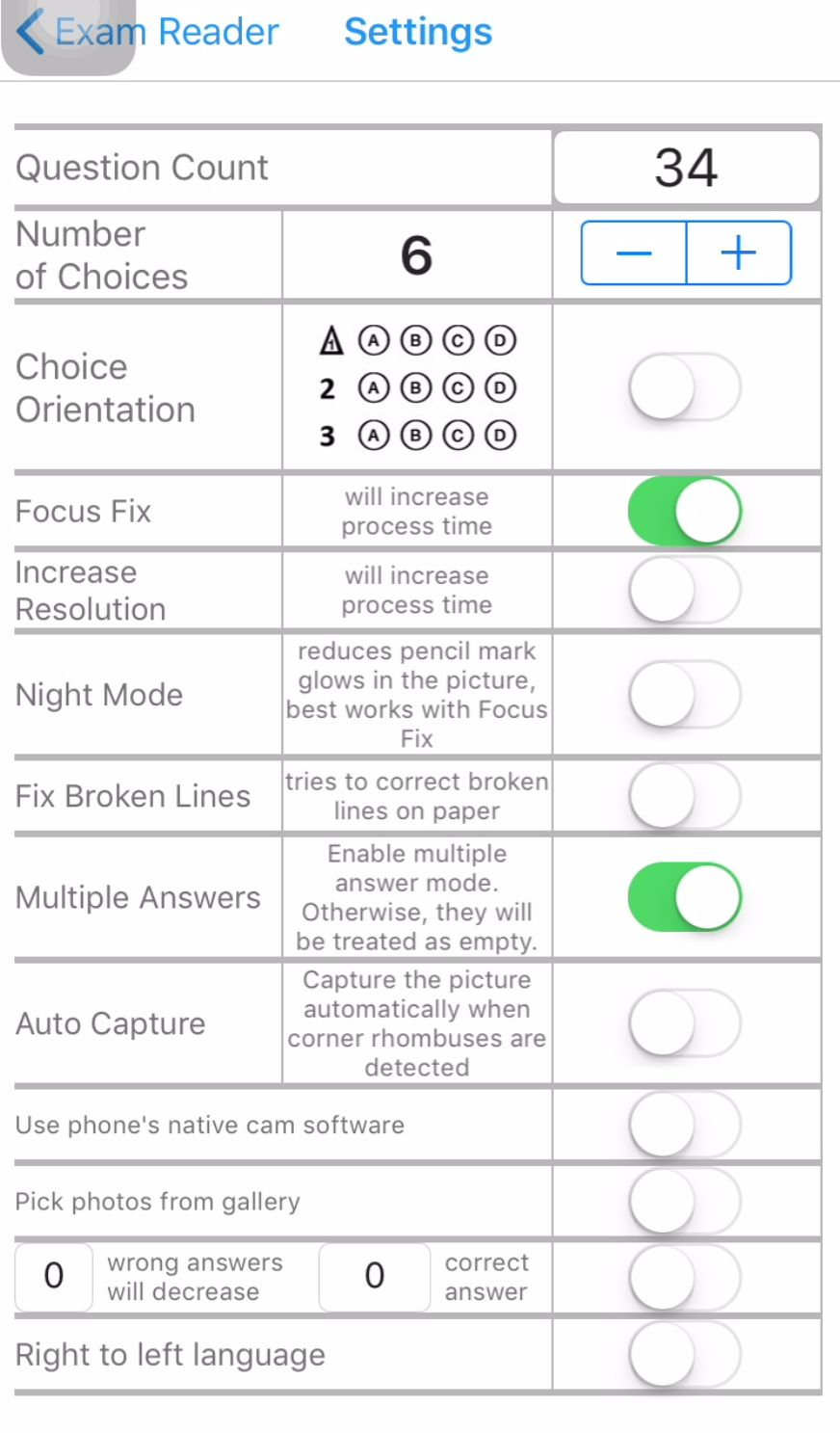 Exam Reader: Test Grading App For Teachers - Free Printable Test Maker For Teachers