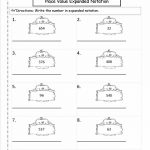 Expanded Form Of Math Worksheets For Grade Infinite Though   Free Printable Expanded Notation Worksheets