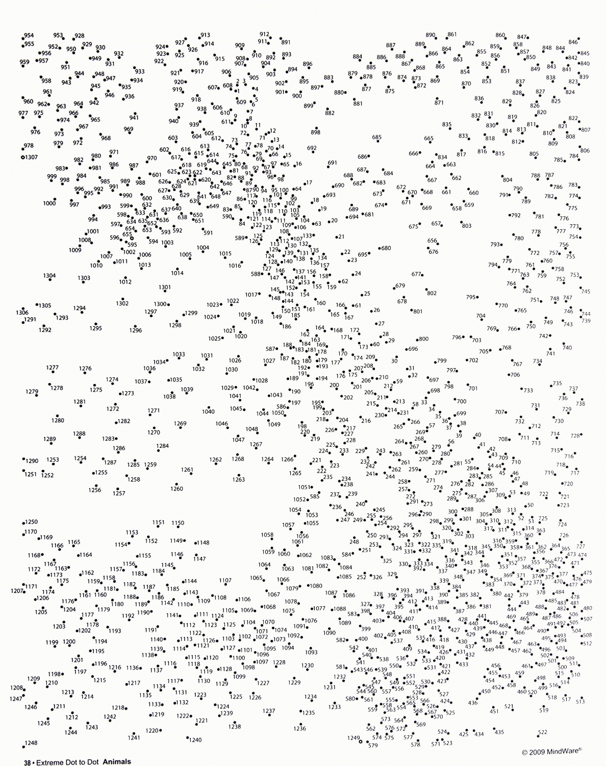 Extreme Dot To Dot Printables 500 Dots - 5.17.kaartenstemp.nl • - Free Printable Hard Dot To Dot