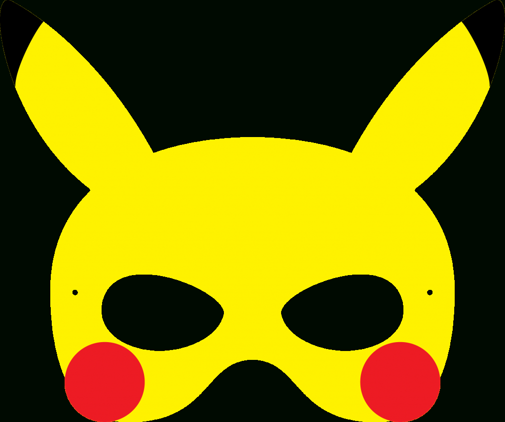 Fabiana Pinke (Fabianapinke) On Pinterest - Free Printable Pokemon Masks