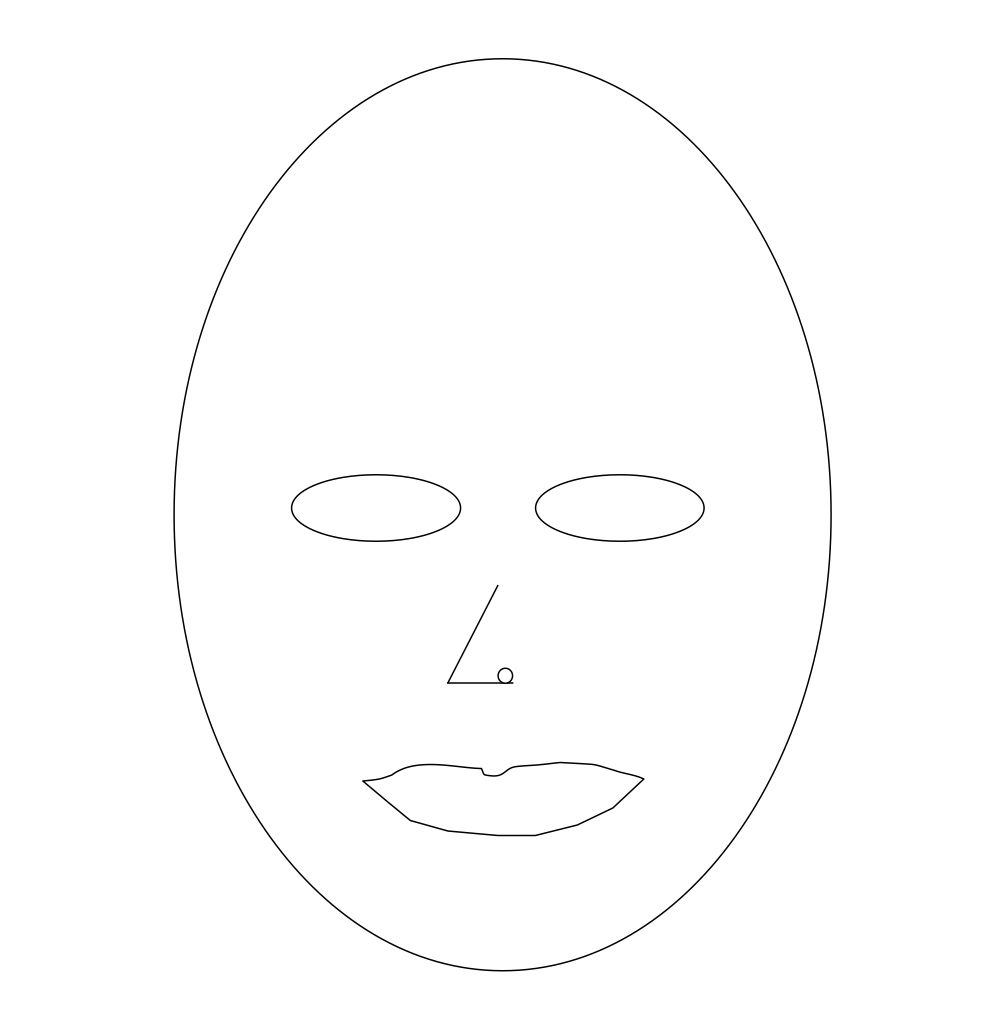 Face Mask Template To Print - Printable 360 Degree - Free Printable Face Masks