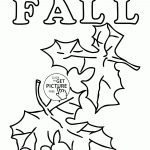 Fall Leaves Coloring Pages For Kids, Seasons Fall Printables Free   Free Printable Coloring Pages Fall Season