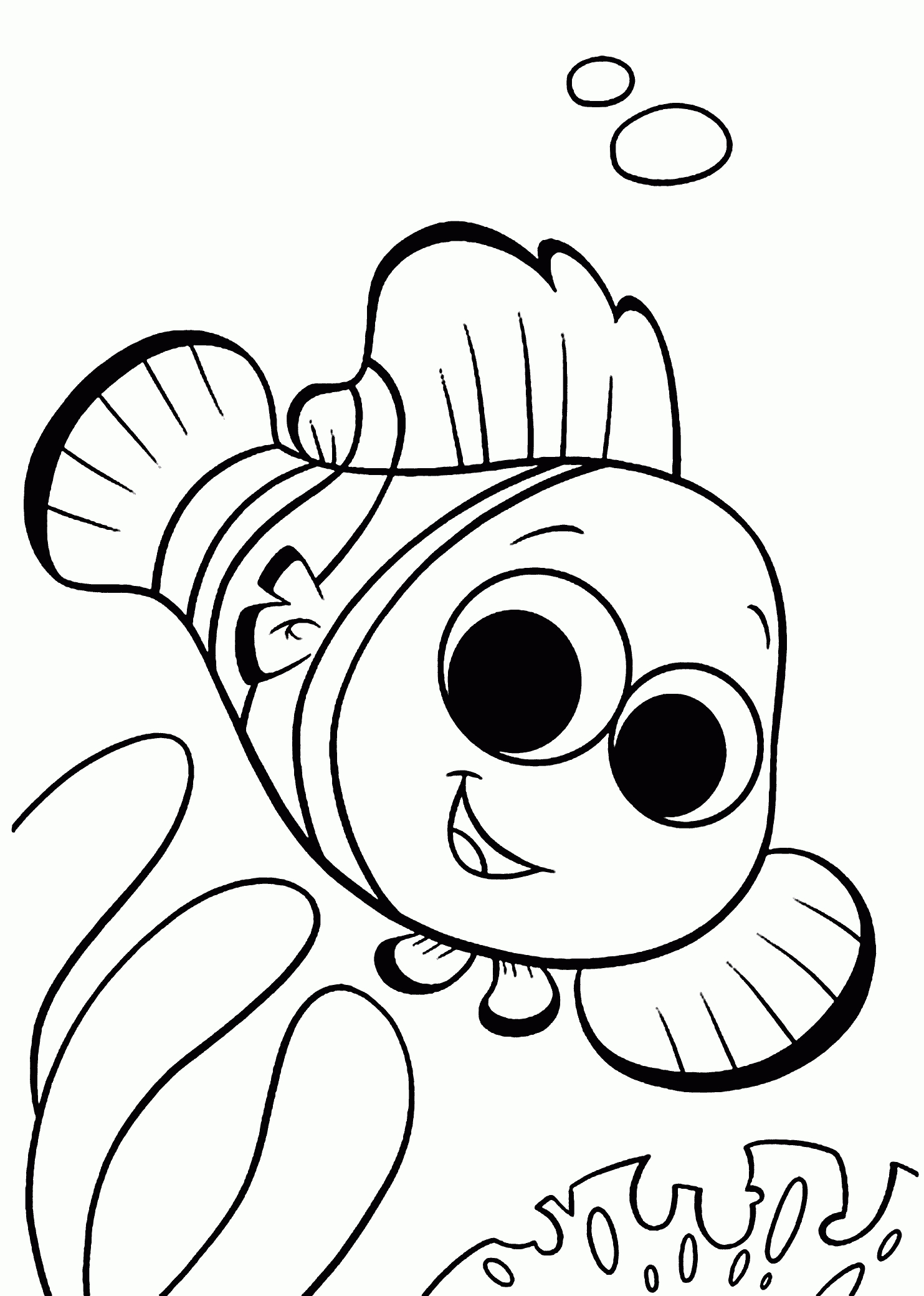 Finding Nemo Coloring Pages For Kids, Printable Free | Kids - Free Printable Coloring Pages For Kids