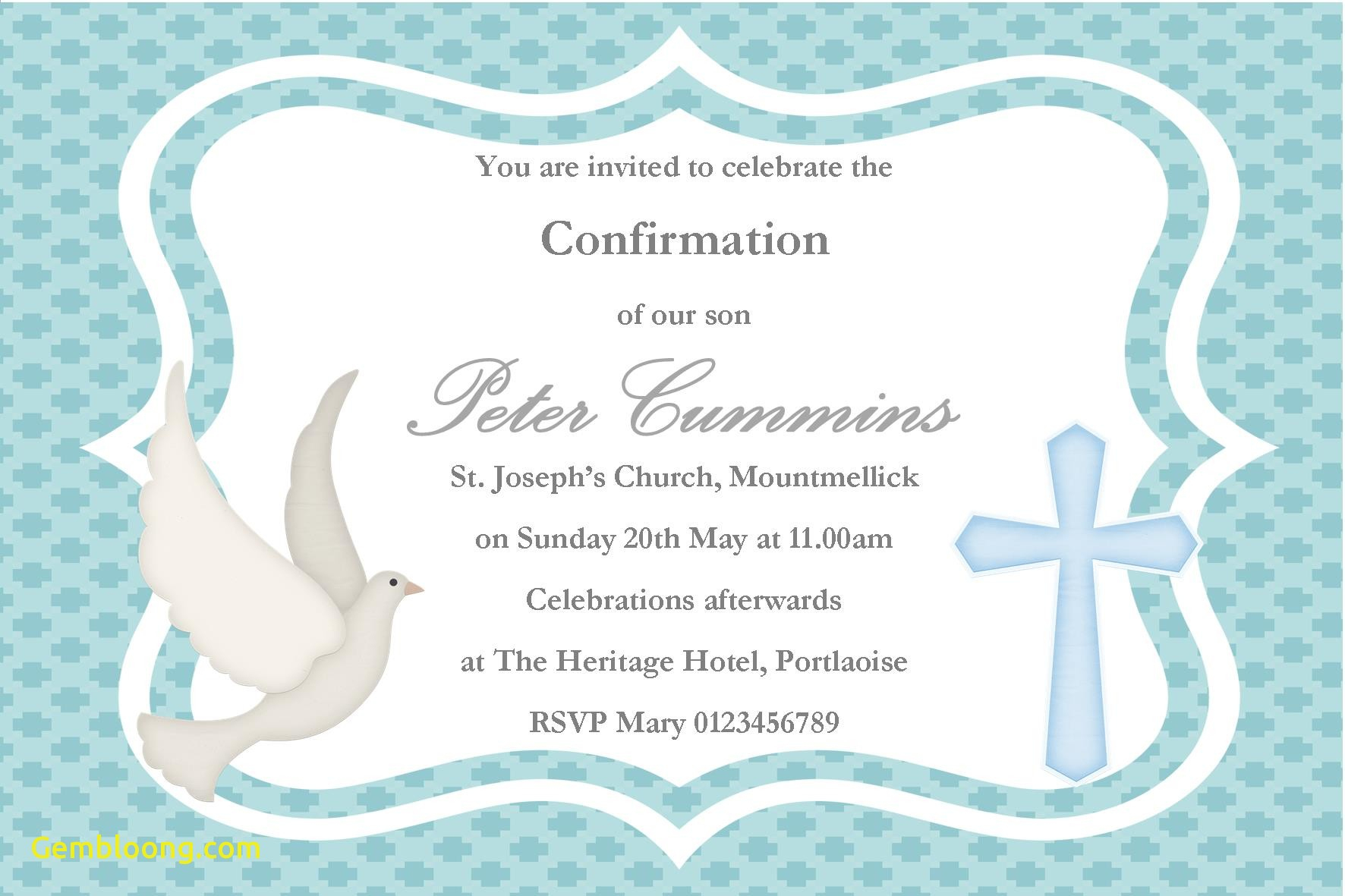 First Communion Invitation Templates Fresh Invitation Template Free - Free Printable First Communion Invitation Templates