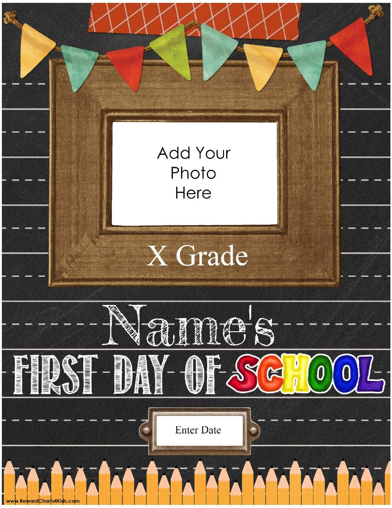 First Day Of School Certificate - Free Printable First Day Of School Certificate
