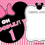 First Free Printable Minnie Mouse Invitations   6.1.kaartenstemp.nl •   Free Minnie Mouse Printable Templates