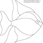 Fish Template 2. Could Be Good Mosaic Pattern | Applique ~ Templates   Free Printable Fish Stencils