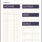 Fix Your Finances Asap With My (Free) Simple Monthly Budget Template   Free Printable Budget Forms
