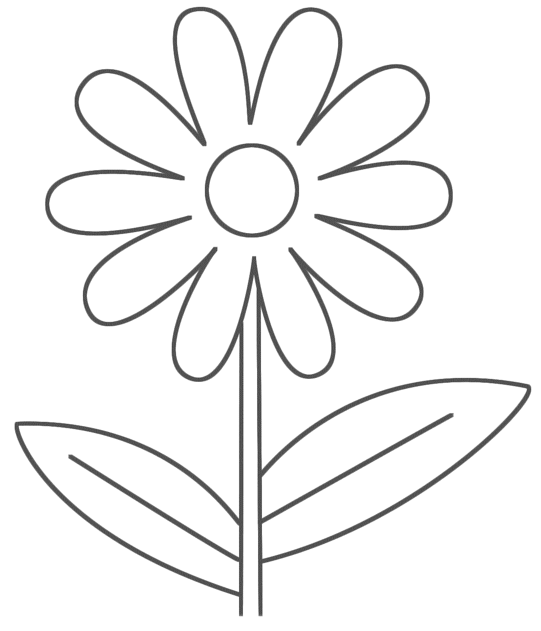 Flower Coloring Pages Printable Dr Odd 1109×1294 Attachment - Free Printable Flower Coloring Pages