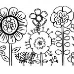 Flowers Coloring Pages Free Printable #6503   Free Printable Flowers