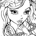Flowers Girl | Stamps, Coloring Pages | Pinterest | Coloring Pages   Free Printable Coloring Pages For Teens