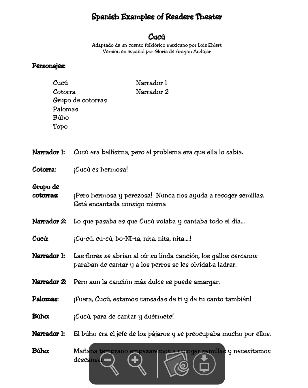 Fluency (Spanish): Reader&amp;#039;s Theater Scripts | Building Rti - Free Printable Readers Theater Scripts 3Rd Grade